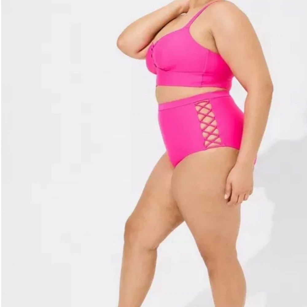 Vibrant Pink Bikini Set - Picture 3 of 5